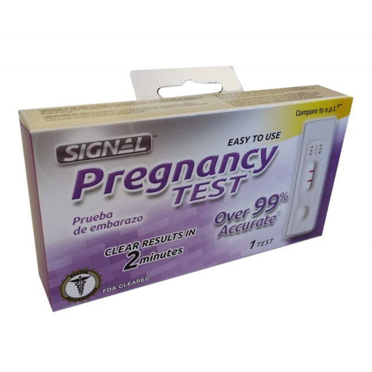 SIGNAL PREGNANCY TEST KIT 1 PK 72 CT