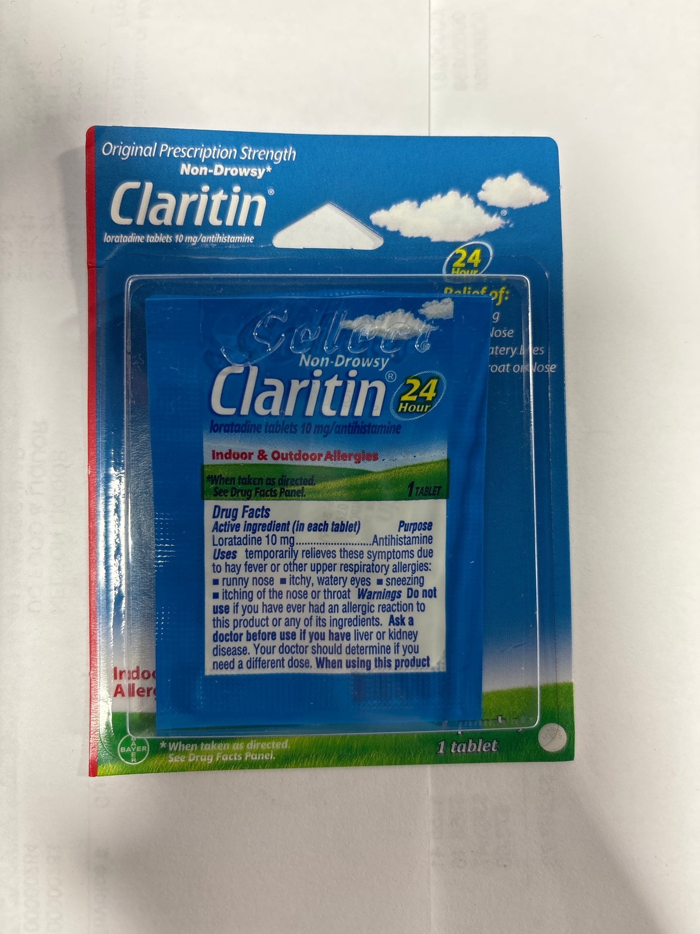 Claritin Allergy Antihistamine 1 Tablet 1 Dozen