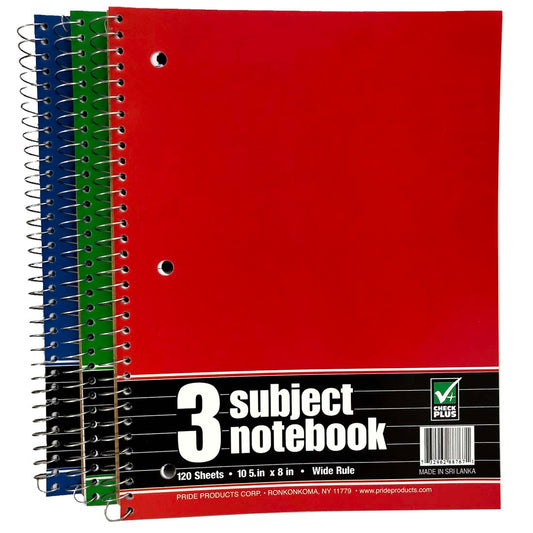 CHECK PLUS SPIRAL NOTEBOOK