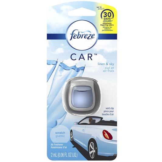 FEBREZE CAR AIR FRESHENER - LINEN FRESH