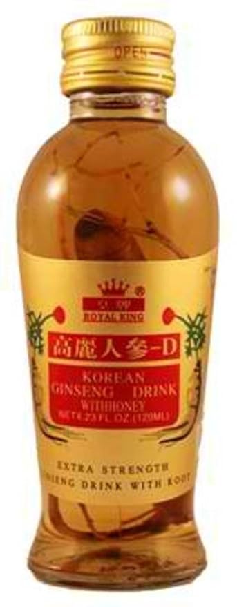 Ginseng Honey Royal King Drink with Root 10CT