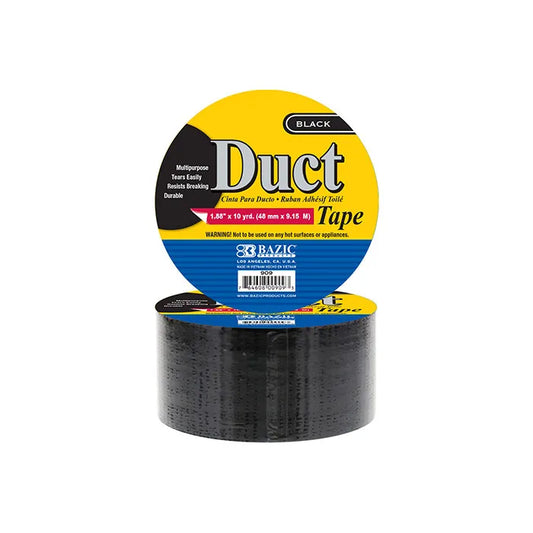 Black Duct Tape 1.88" X 10 Yards