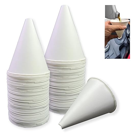 Funnels for Motor Oil Disposable - 125 pcs