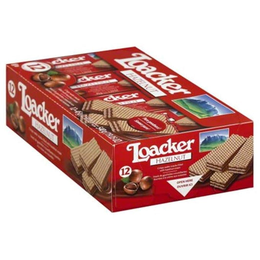 Loacker Hazelnut Classic Wafers