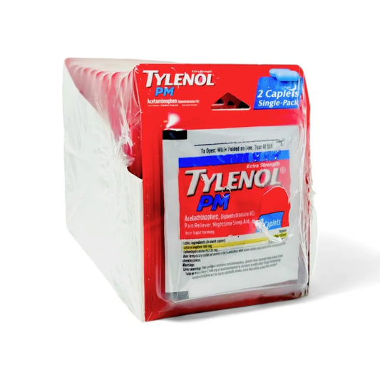 Tylenol PM Single Pack Blister 6 Pieces/2CT Each