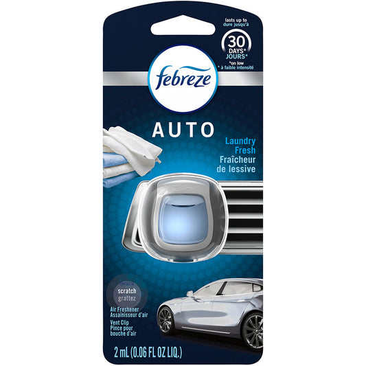 FEBREZE CAR AIR FRESHENER - LAUNDRY FRESH