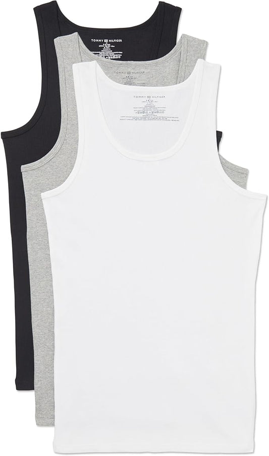 Tank Top Undershirt White - 3PK