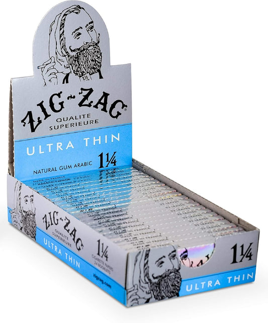 Zig Zag Ultra Thin 1 1/4 Rolling Papers 24pk