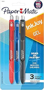 Paper Mate InkJoy Gel Pens - 3 Count