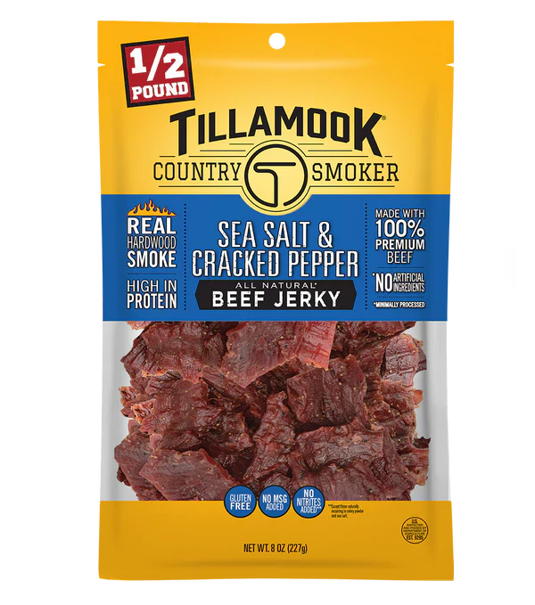 Beef Jerky Sea salt cracked pepper