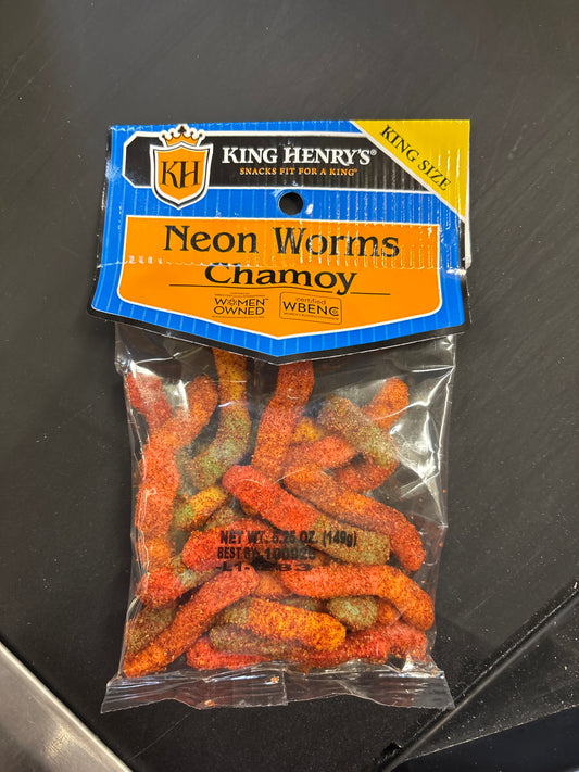 King Henry Chamoy Neon Worms