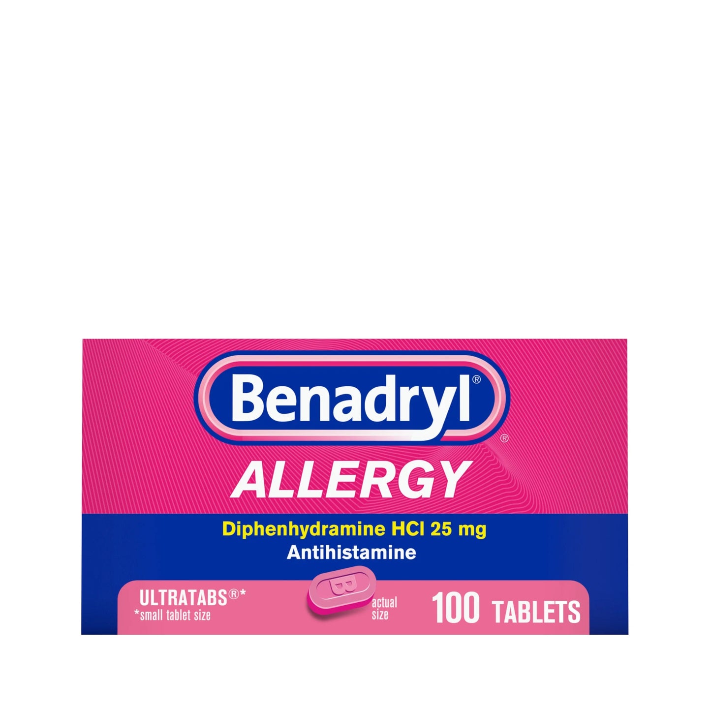 benadryl ALLERGY 100 tablets