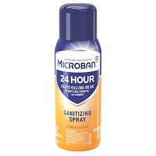 Microban sanitizing spray Citrus -6CT