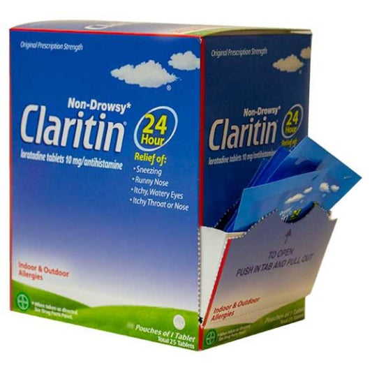 Claritin non-drowsy 25 pouches