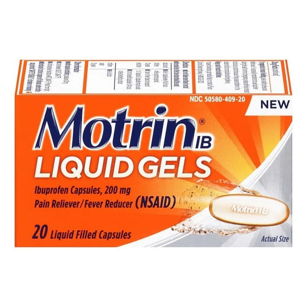 Motrin Liquid Capsule Gels