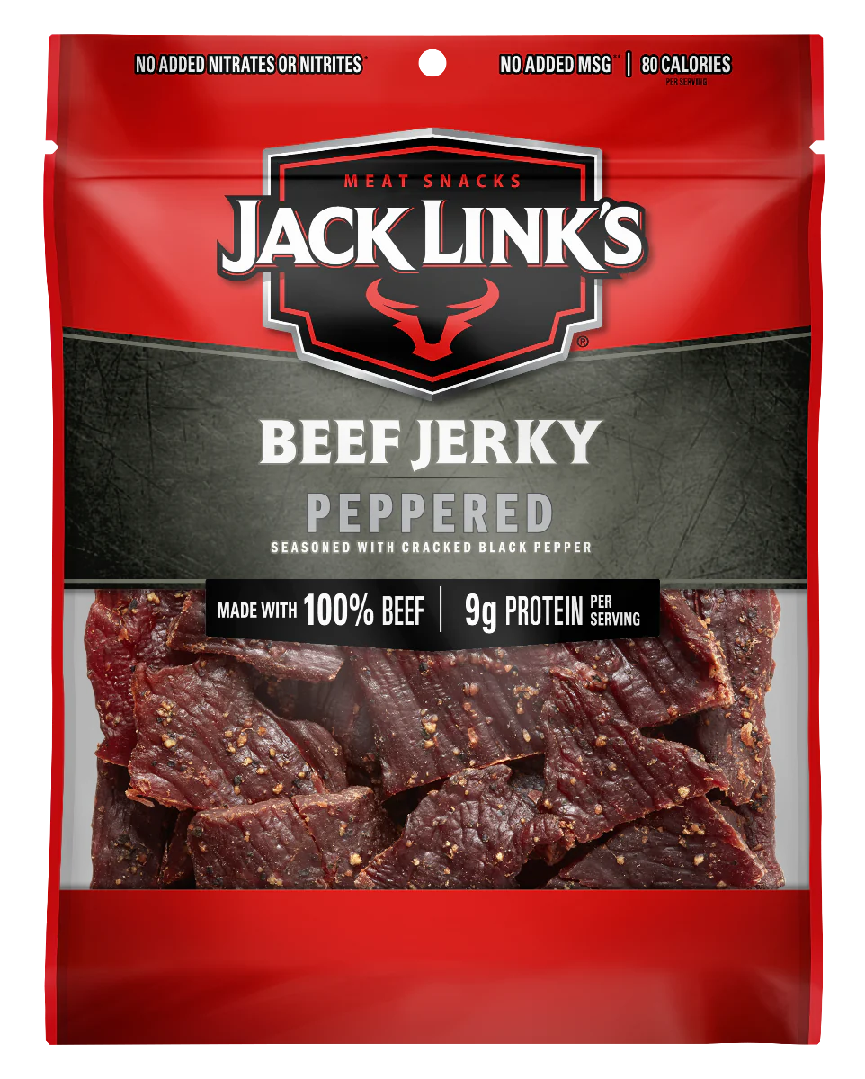 JACK LINK'S JERKY PEPPERED