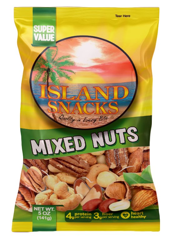 Mixed Nuts -  5 oz - 6CT