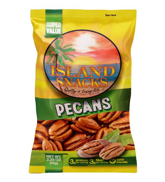 Pecans - 2.25 oz - 6CT