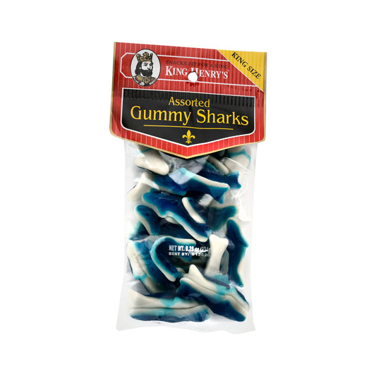 King Henry Assorted Gummy Sharks