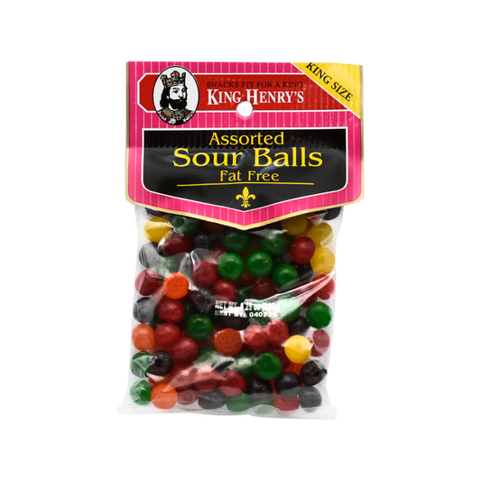 King Henry Assorted Sour Balls