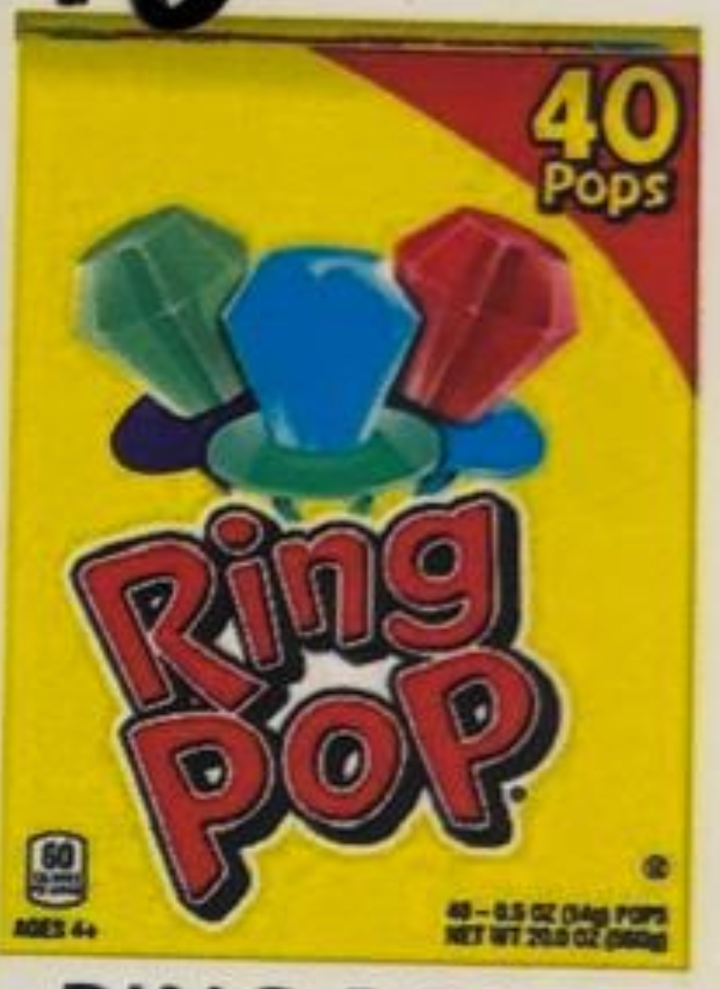 Ring Pop - 40 pops