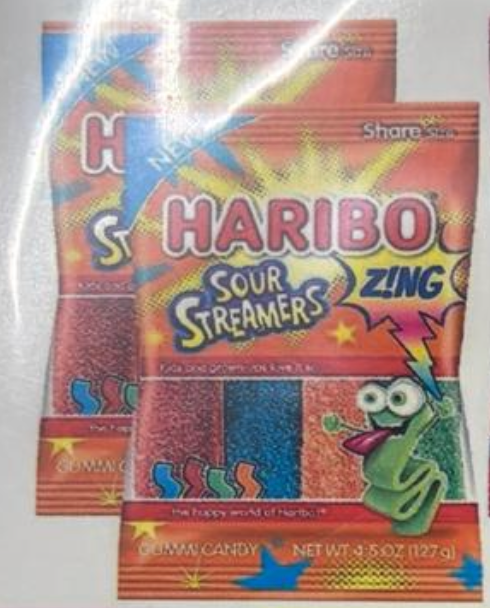 Haribo Sour Streamers Candy