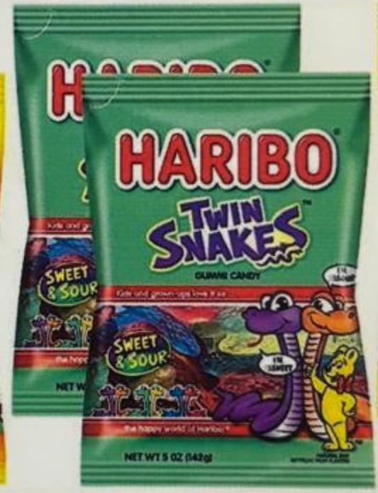 Haribo Twin Snakes Candy