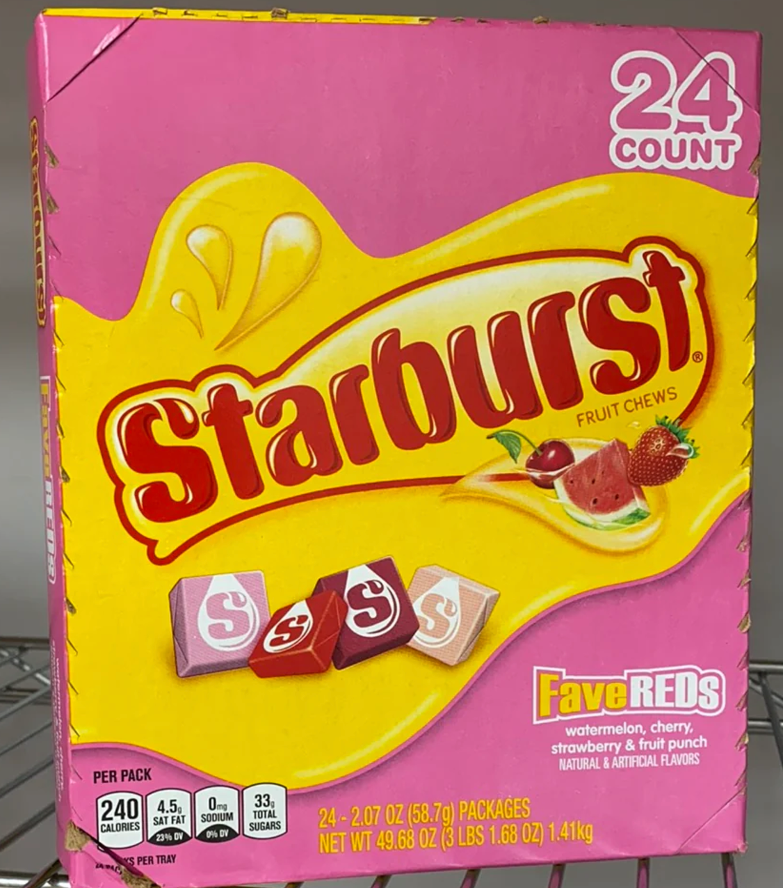 Starburst Chewy Candy, Full size FaveREDs