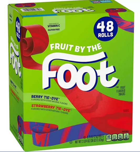 Fruit By The Foot Snacks, Variety Pack