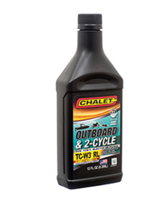 Chalet Outboard & 2 Cycle Oil 12Oz