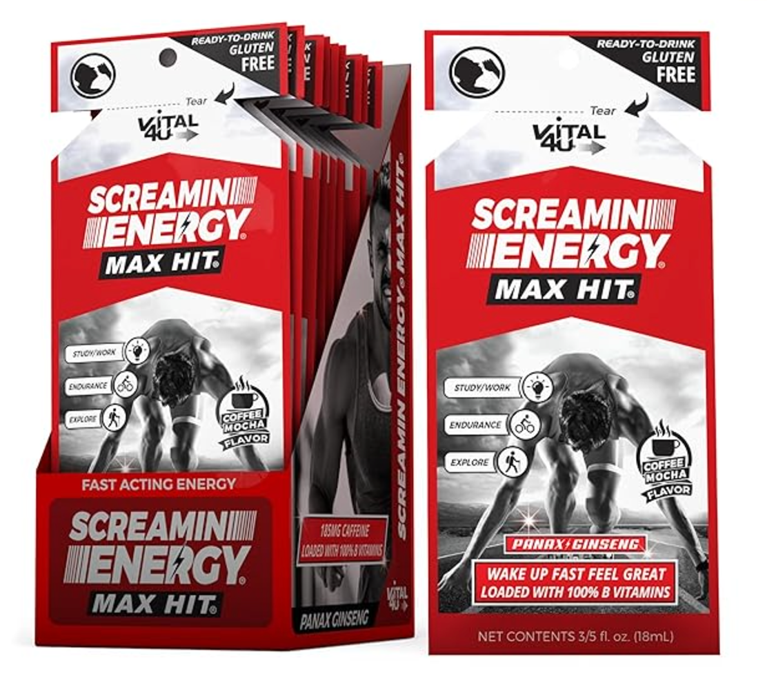 Screamin Energy Max Hit - 12CT