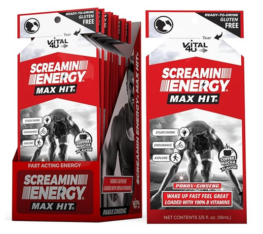 Screamin Energy Max Hit - 12CT