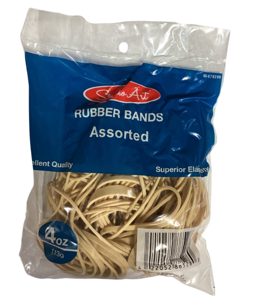 Studio Art Rubber Bands Assorted