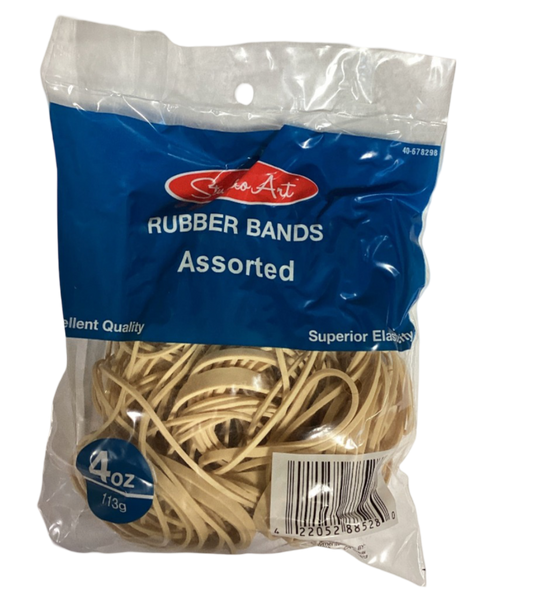 Studio Art Rubber Bands Assorted