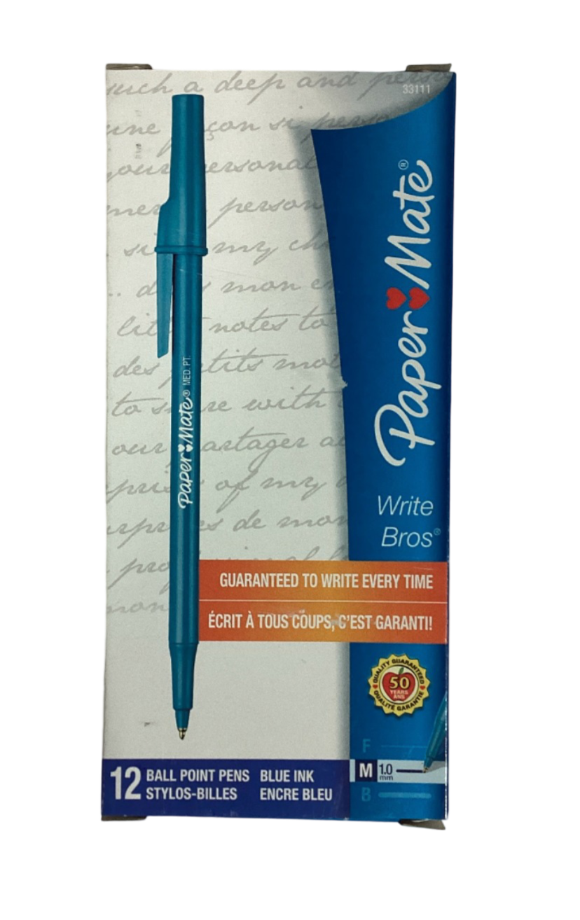 Paper Mate Blue Ink Pen