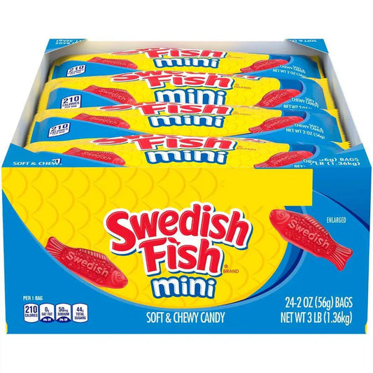 Swedish Fish Mini Soft and Chewy Candy