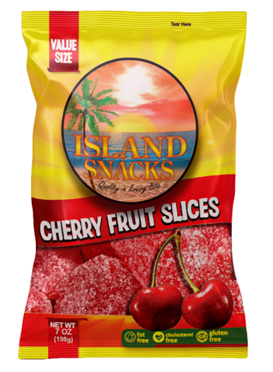 Cherry Fruit Slices - 7 oz/6CT