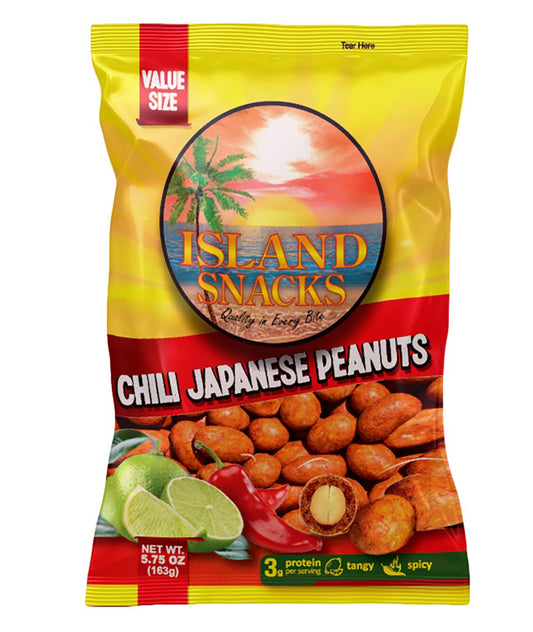 Chile Japanese Peanuts 5.75 oz - 6CT