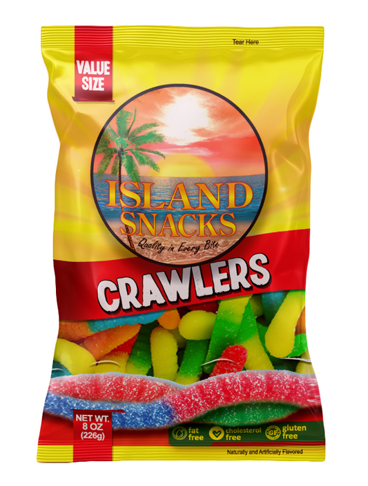 Gummy Crawlers - 8 oz/6CT