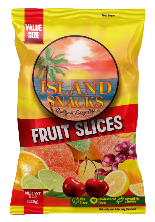 Fruit Slices - 8 oz - 6CT