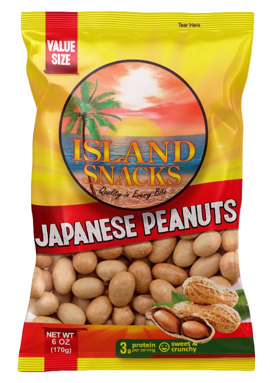 Japanese Peanuts - 6 oz - 6CT