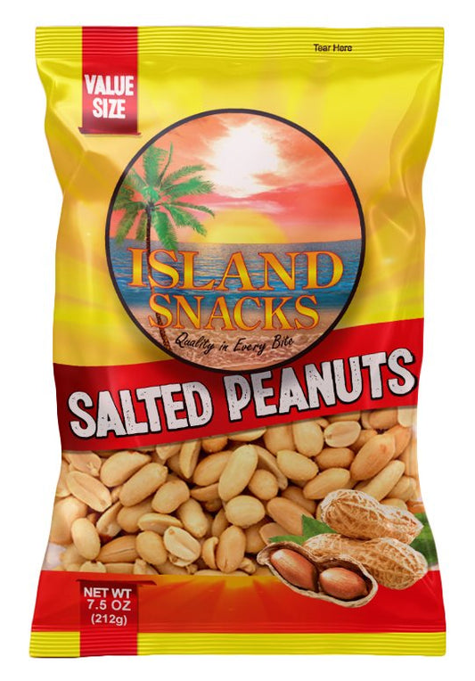 Salted Peanuts - 7.5 oz - 6CT