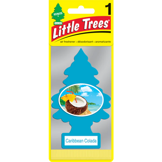 LITTLE TREE CAR AIR FRESHNER CARRIBEAN COLADA