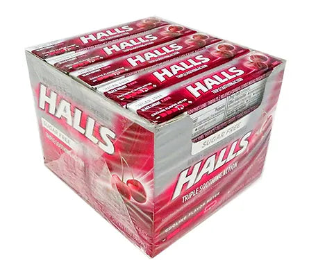 Halls Black Cherry Cough Drops