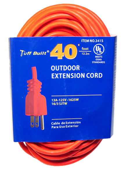 Extension Cord Heavy Duty - 40ft