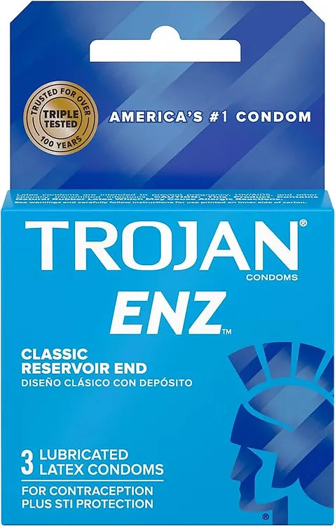 Trojan - "Lubricated" (Light Blue)