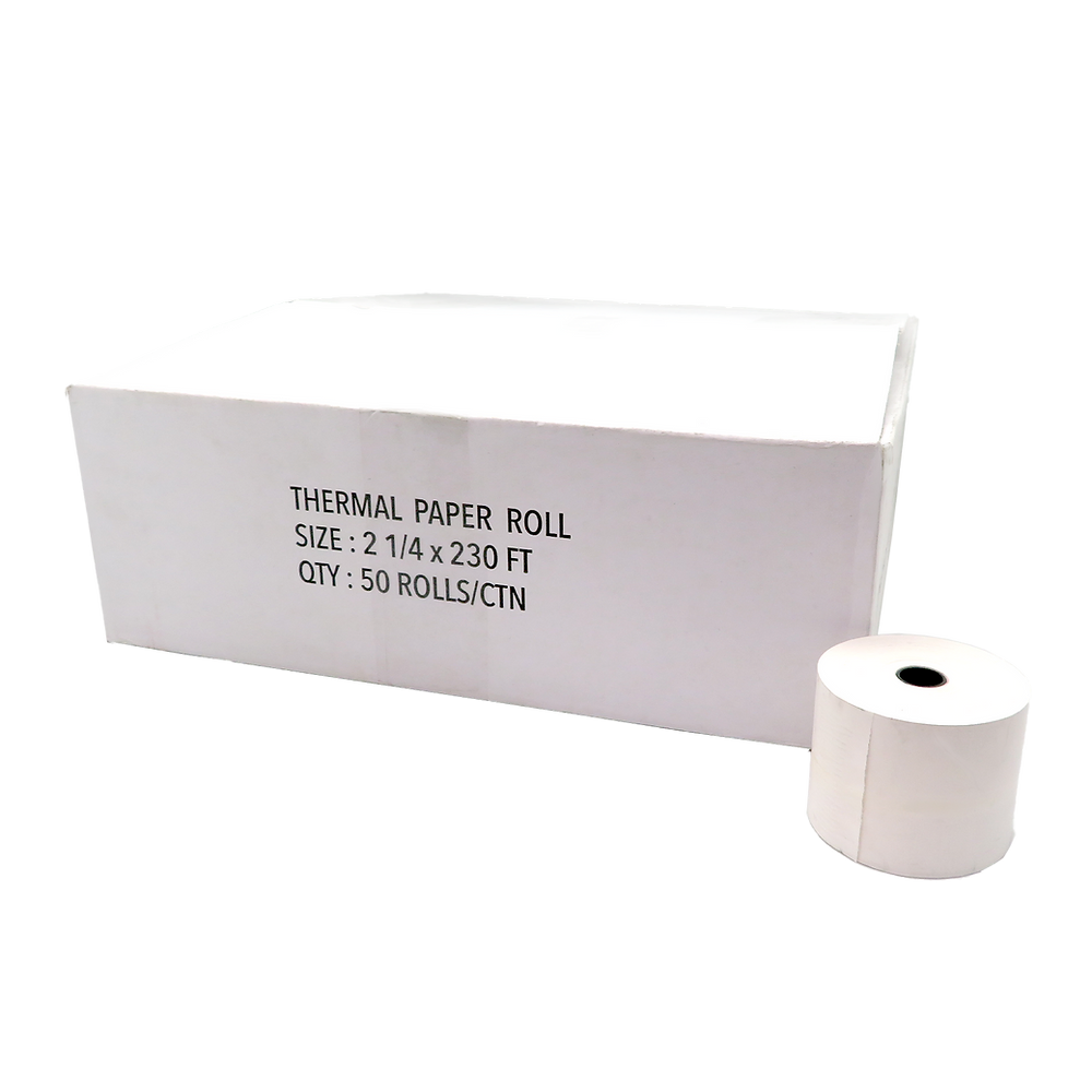 Thermal Paper 2 1/4x230, 1/2core