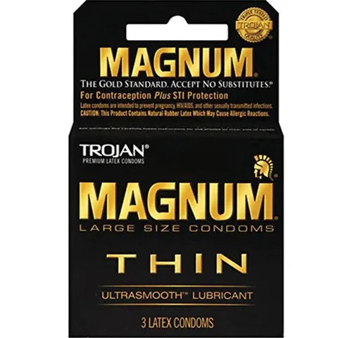 Trojan Magnum Thin - 6 Ct