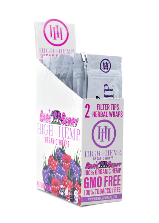 High Hemp Organic Wraps - Berry