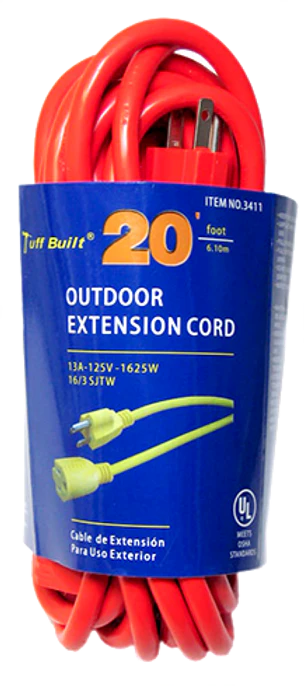 Extension Cord Heavy Duty - 20ft